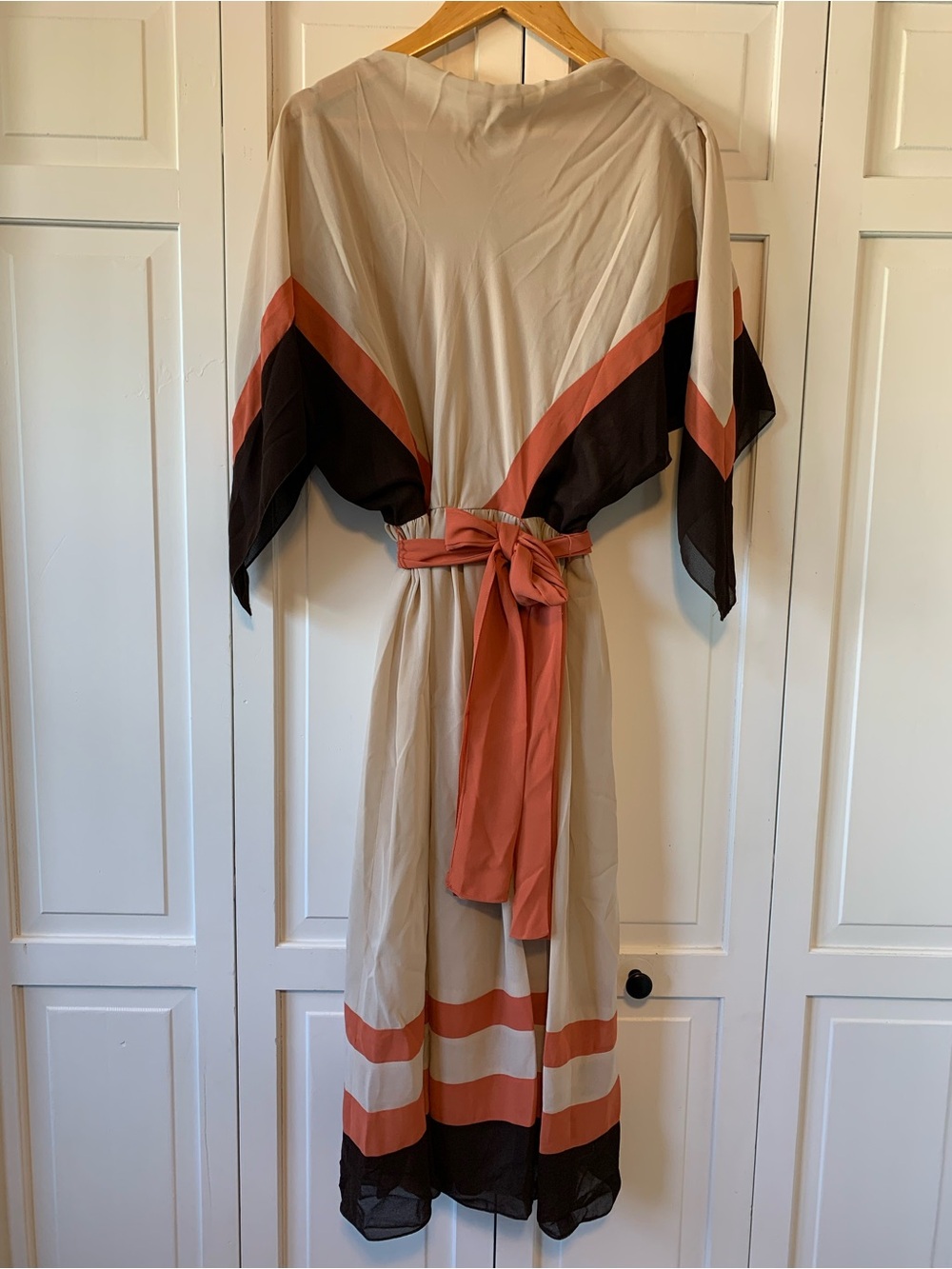 Flowy Vintage Chiffon Dress